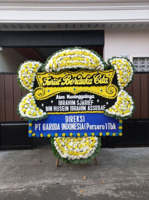 Papan Bunga Duka di Padang Tangah Payobadar