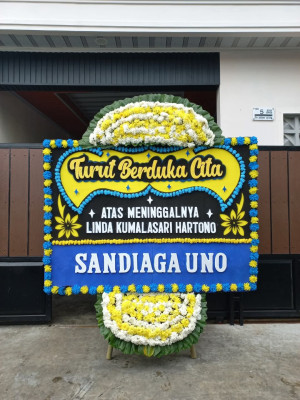 Papan Bunga Duka di Padang Tangah Payobadar